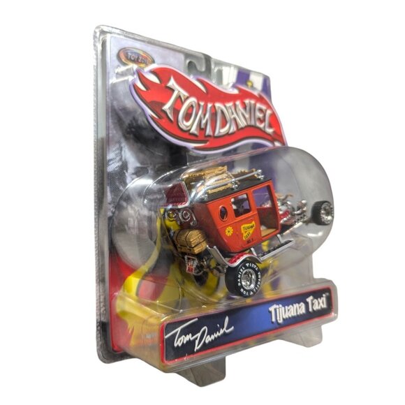 Toy Zone Tom Daniel Tijuana Taxi Hot Rod Collectible Die Cast 1:43 Orange - New - Picture 3 of 6